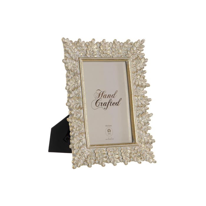 Marco Foto Balines DKD Home Decor Dorado Blanco 2 x 21 x 17 cm (2 Unidades)