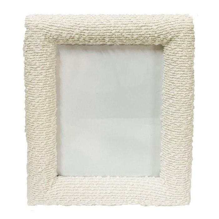 Marco Foto 10X15 Glam DKD Home Decor Blanco 2.5 x 20.5 x 15.5 cm (6 Unidades)