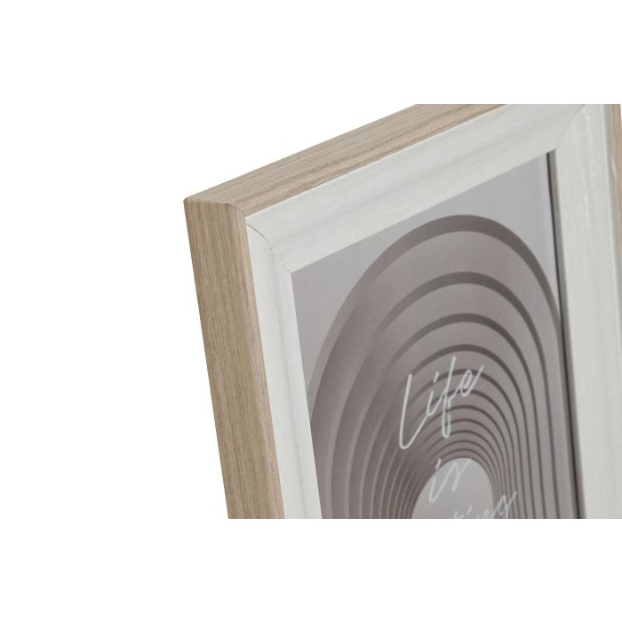 Marco Foto 15X20 Basicos DKD Home Decor Blanco Natural 2.1 x 25 x 20 cm 1