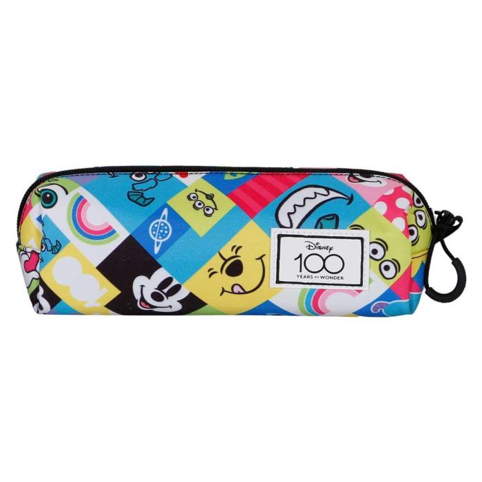 Estuche Portatodo Cuadrado FAN 2.0 Collage Disney 100 Multicolor 1