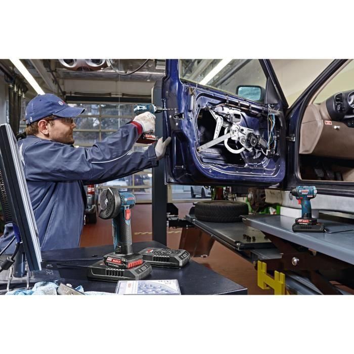 Bosch Professional GDR 12V-110 Atornillador de Impacto Inalámbrico 12V sin Batería, con L-BOXX, Par 110 Nm, 2 Velocidades 4