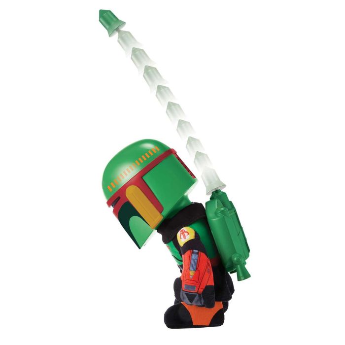 Mattel Hhw55 Figura de Acción Star Wars Boba Fett Mandalorian con Lanza Cohetes, Cambiador de Voz y 30cm (+3 años) 4 Mattel Hhw55 Figura de Acción Star Wars Boba Fett Mandalorian con Lanza Cohetes, Cambiador de Voz y 30cm (+3 años) 4