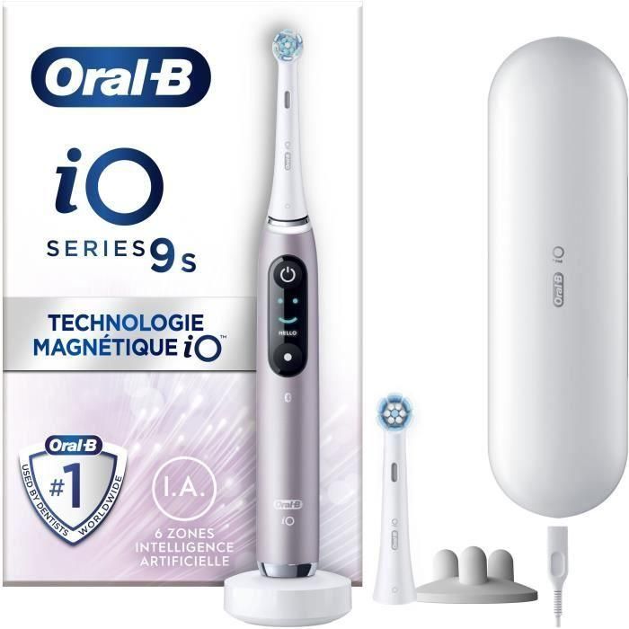 Cepillos de dientes - ORAL-B - Serie iO9s - Cuarzo Rosa (+1 recambio) - Eléctricos Cepillos de dientes - ORAL-B - Serie iO9s - Cuarzo Rosa (+1 recambio) - Eléctricos