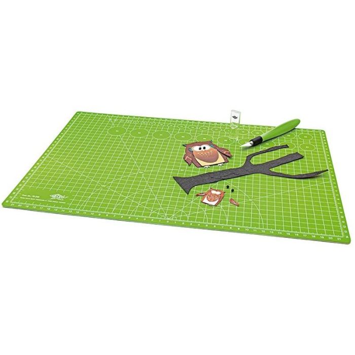 WEDO Cutting Mat CM 45 apfelgrün Schneidematte 450x300x3mm 2