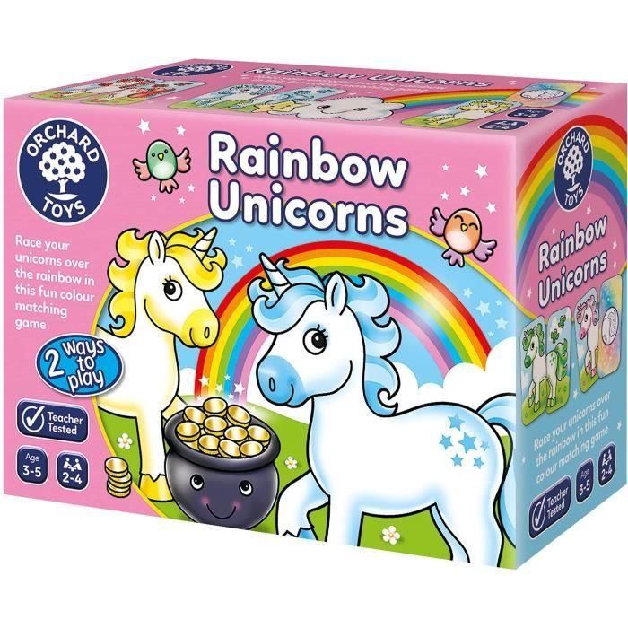 Unicornios multicolores - Juego de parejas - HUERTO