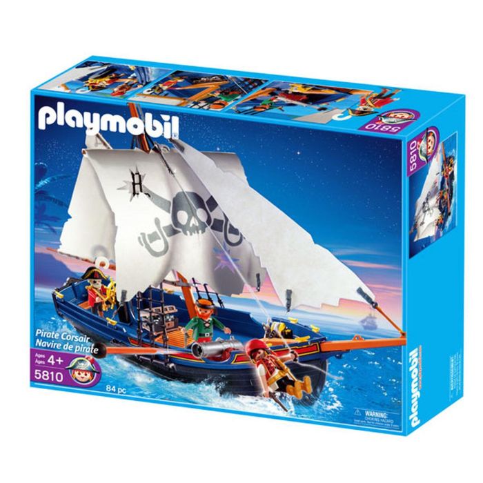 Playmobil 5810 Barco de Remos Pirata con Cañón Disparador de Proyectiles y Bote Flotante 3 Playmobil 5810 Barco de Remos Pirata con Cañón Disparador de Proyectiles y Bote Flotante 3