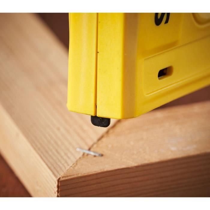 Stanley TRE550 pro Grapadora eléctrica para grapas y clavos tipo G, potencia ajustable, uso intensivo, gama profesional 4