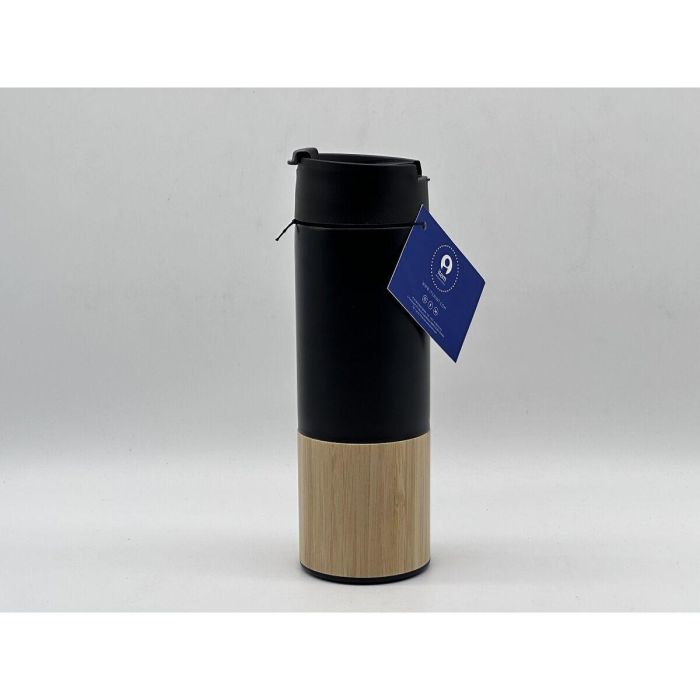 Termo Basicos DKD Home Decor Negro Natural 7 x 21.5 x 7 cm 2 Termo Basicos DKD Home Decor Negro Natural 7 x 21.5 x 7 cm 2