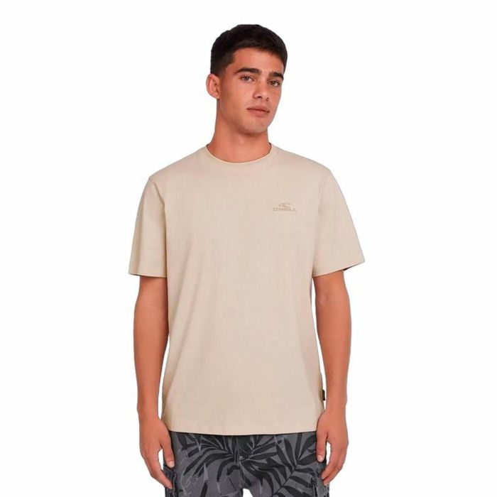 Camiseta de Manga Corta Hombre O'Neill Small Logo Beige XL 2
