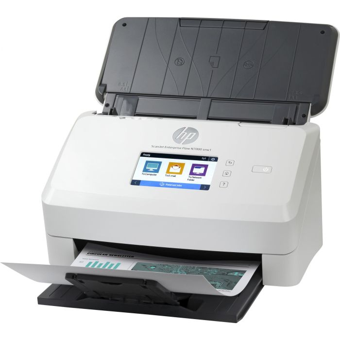 HP N7000snw1 Escáner Documental Empresarial con LAN y WiFi - Dúplex Automático, Alimentador de Hojas, Flujo Digital 1