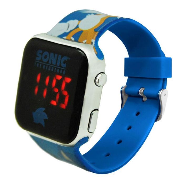 Kids Euroswan Reloj Digital LED de Muñeca Sonic 3.5cm para Niños 3+ Años con Pilas LR41 Incluidas - Diseño Robusto de Plástico 2 Kids Euroswan Reloj Digital LED de Muñeca Sonic 3.5cm para Niños 3+ Años con Pilas LR41 Incluidas - Diseño Robusto de Plástico 2