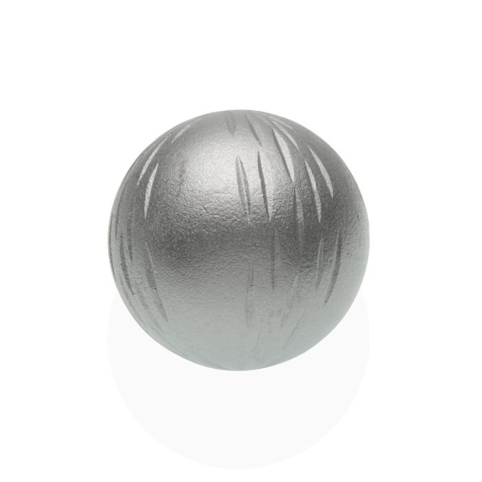 Esfera Decorativa Plateado Versa Esfera Decorativa Plateado Versa
