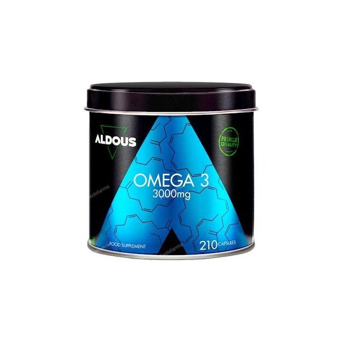 Aldous Bio Omega 3 Aceite De Pescado 3000 Mg 210 Cápsulas Blandas