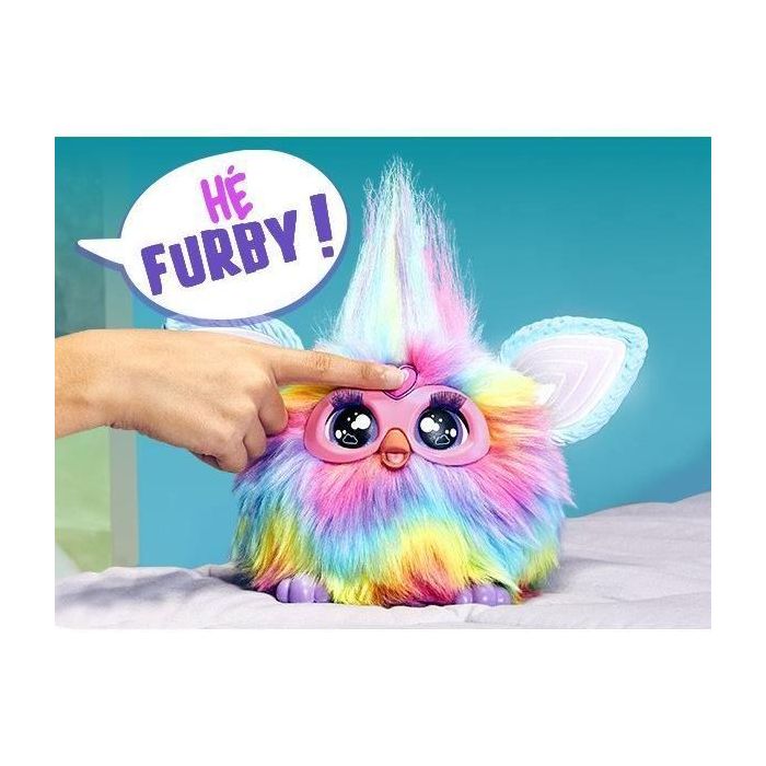 Furby Tie Dye, 15 accesorios, peluche interactivo para niñas y niños, animatrónico activado por voz, a partir de 6 años 3