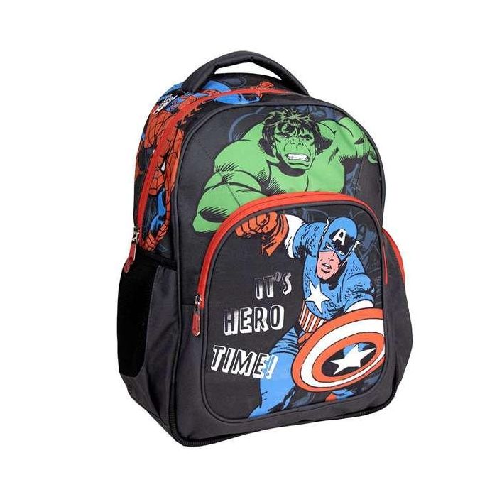 Mochila Escolar The Avengers Negro 32 x 15 x 42 cm