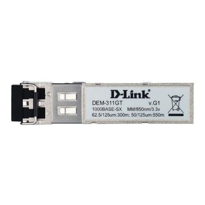 D-Link DEM-311GT SFP / mini-GBIC Transceptor LC 1000Base-SX Multimodo (MMF) 850nm 550m 1