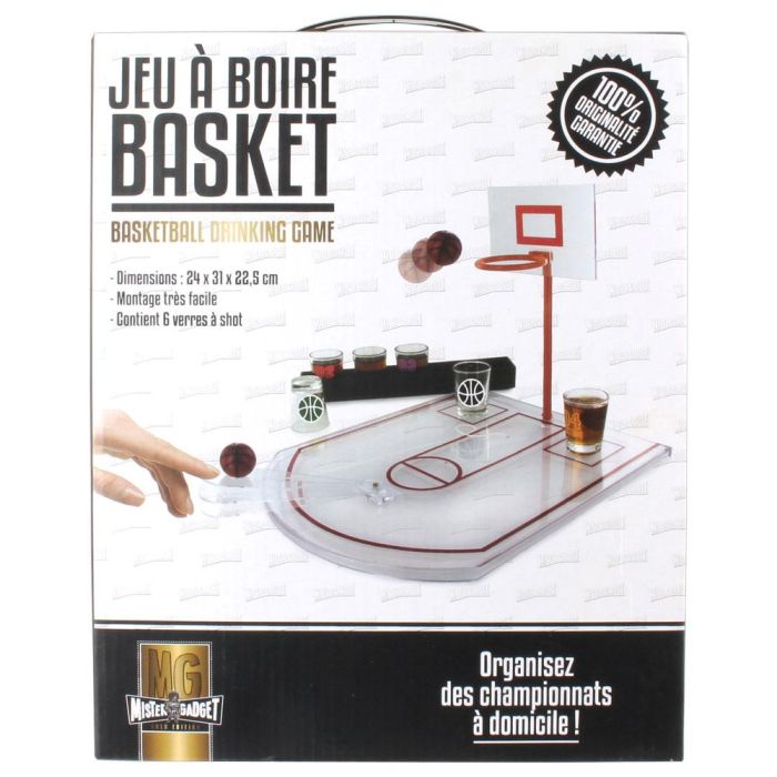 Juego De Beber Baloncesto Con 6 Vaso Mister Gadget 1