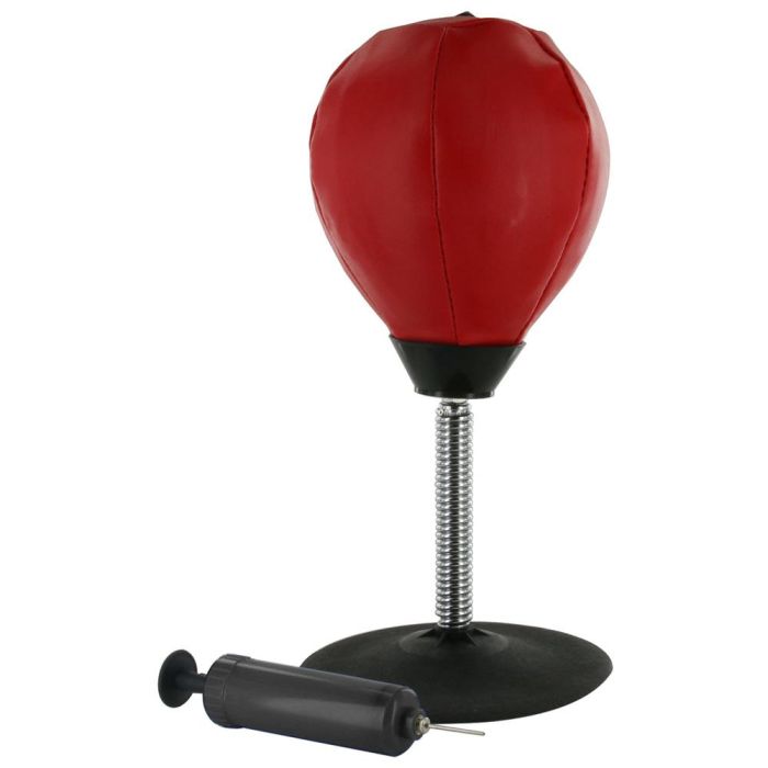 Pelota Boxeo Con Ventosa Y Bomba Mister Gadget