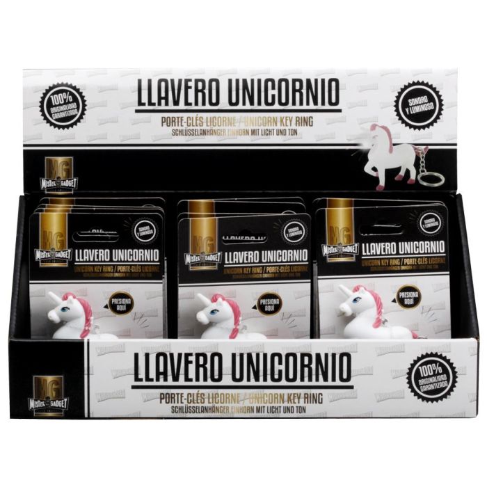 Llavero Unicornio Con Luz-Sonido Mister Gadget 3