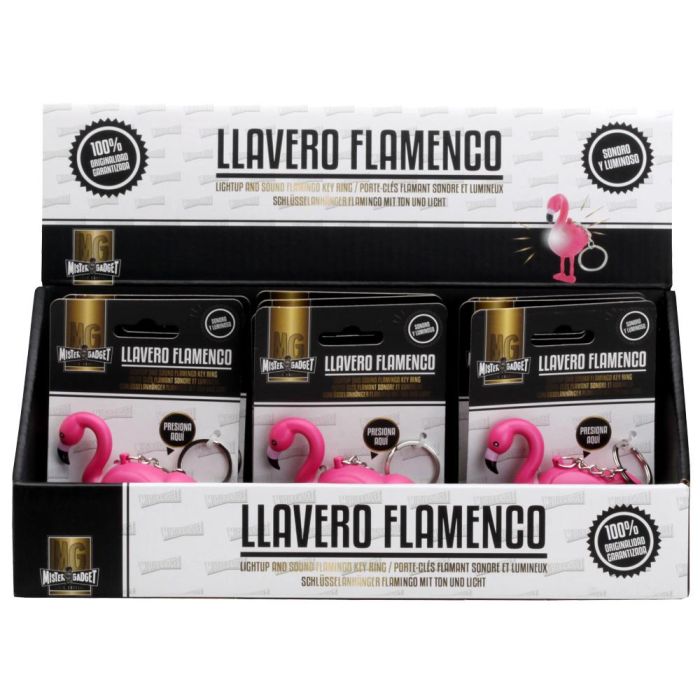 Llavero Flamenco Con Luz-Sonido Mister Gadget 3