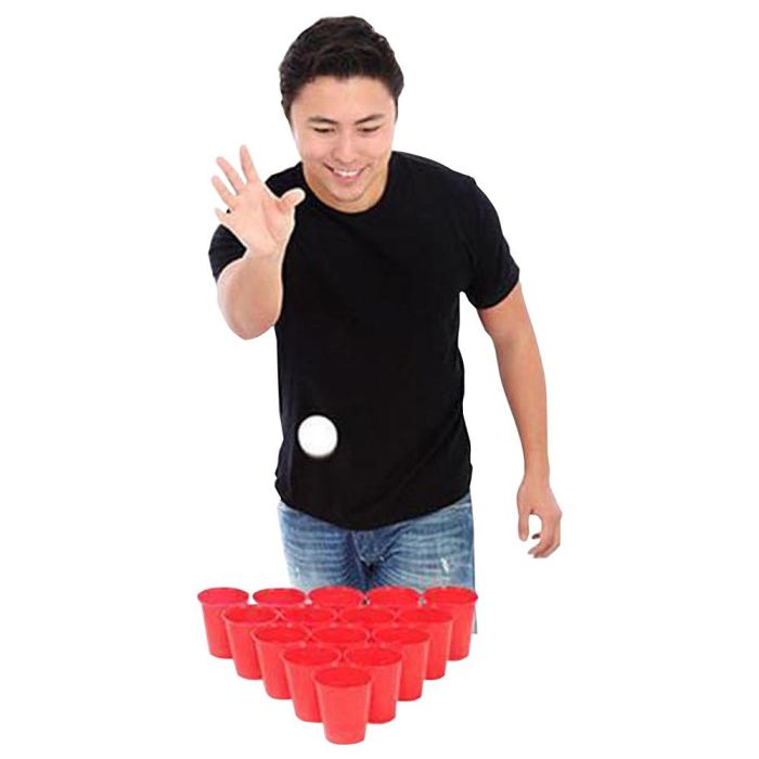 Juego Beber "Beer Pong" Mister Gadget 2