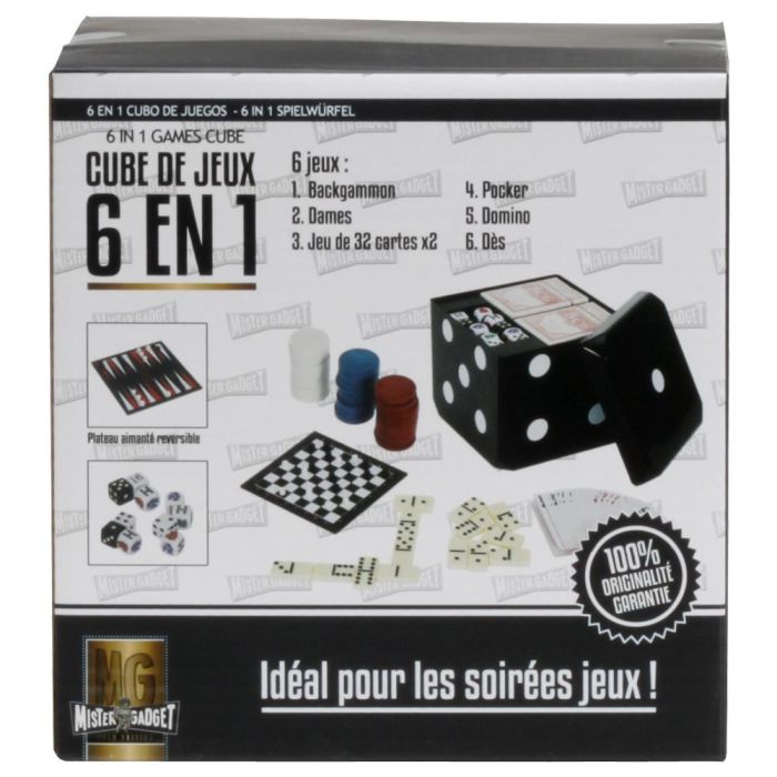 Cubo De Juegos 6 En 1 Mister Gadget 2