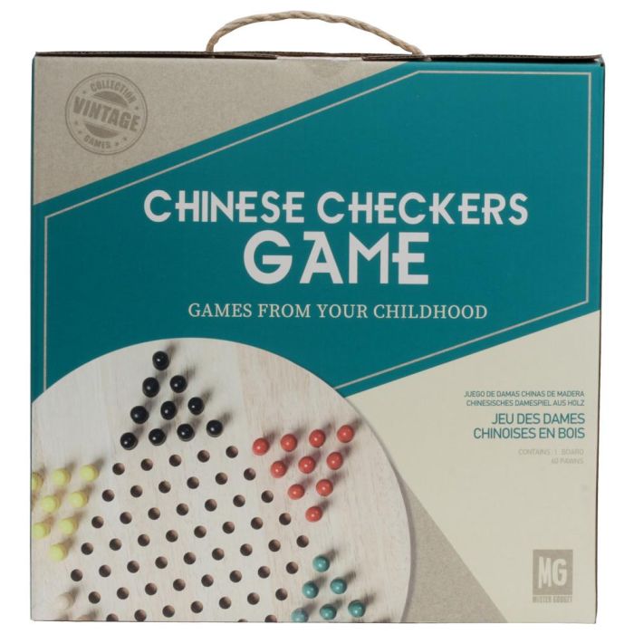 Juego Damas Chinas De Madera Mister Gadget 2