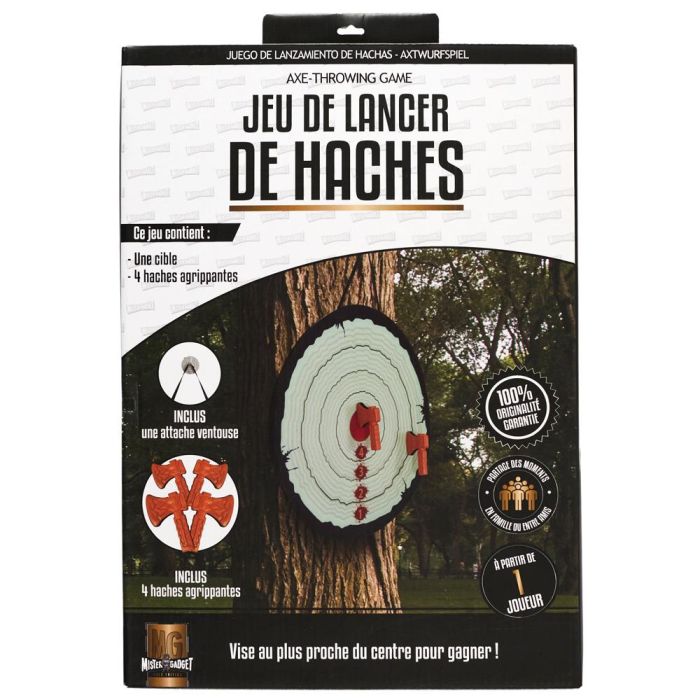 Juego De Lanzamiento 4 Hachas Mister Gadget