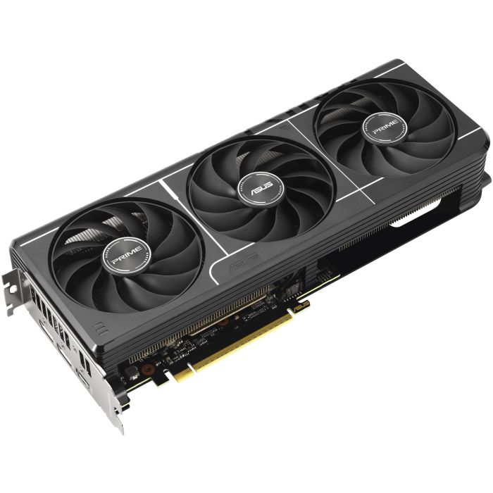 Asus 90YV0LF1-M0NA00 Tarjeta Gráfica Prime Radeon RX 9060 XT OC 16GB GDDR6 Triple Ventilador 0dB Diseño Compacto PCIe 5.0 8