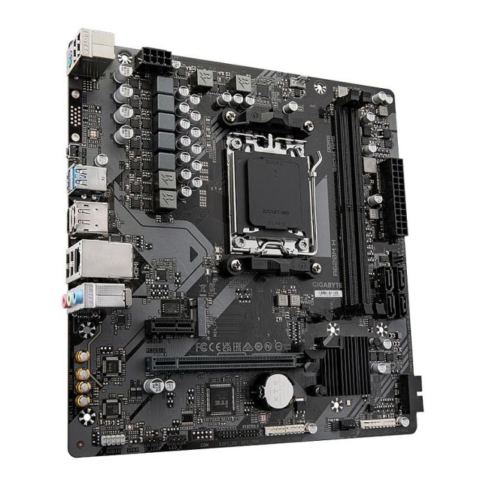 Gigabyte Placa Base A620M H AMD A620 Socket AM5 Micro ATX 9MA62MH-00-G12 DDR5 2