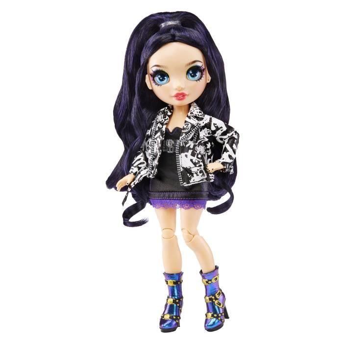 Rainbow High - Shadow High - Ainsley Slater - Muñeca de moda de 27 cm con 3 conjuntos y accesorios - de 6 a 12 años 1