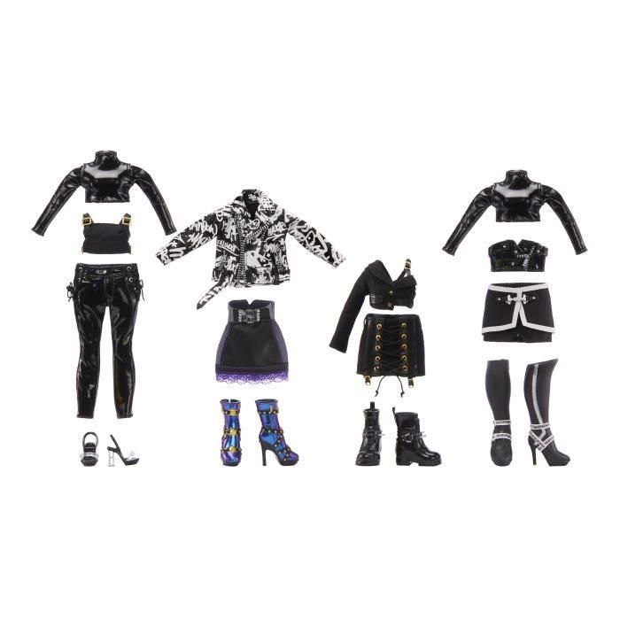 Rainbow High - Shadow High - Ainsley Slater - Muñeca de moda de 27 cm con 3 conjuntos y accesorios - de 6 a 12 años 2