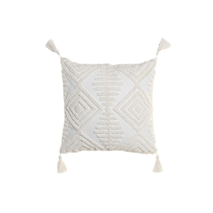 Cojin Urban DKD Home Decor Crudo 45 x 45 cm (2 Unidades) 0 Cojin Urban DKD Home Decor Crudo 45 x 45 cm (2 Unidades) 0