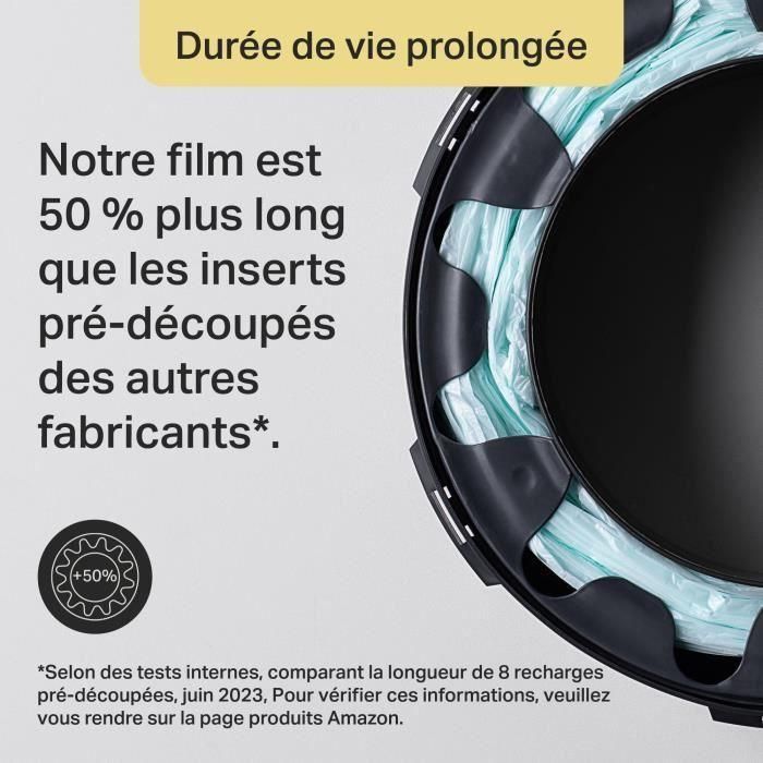 Tommee Tippee FFP Recambios para papelera de pañal Twist & Click con GREENFILM antibacteriano de larga duración, Pack 12 3