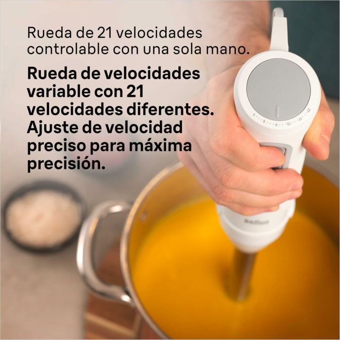Braun MultiQuick 5 MQ 50001 M Batidora de inmersión 1000W, 21 Velocidades, Acero Inoxidable, Vaso, Sin BPA Gris/Blanco 15