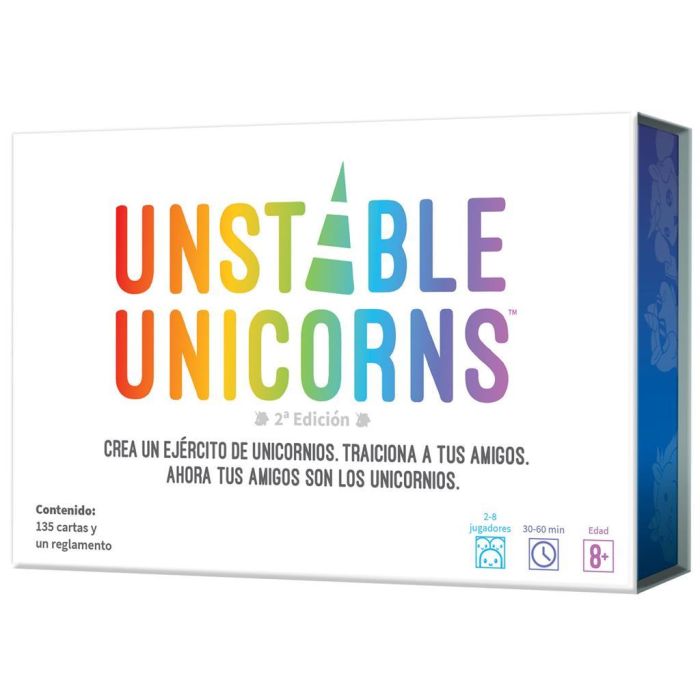 TeeTurtle Unstable Unicorns Juego de Cartas Estratégico para 2-8 Jugadores, Edad 8+ 0 TeeTurtle Unstable Unicorns Juego de Cartas Estratégico para 2-8 Jugadores, Edad 8+ 0