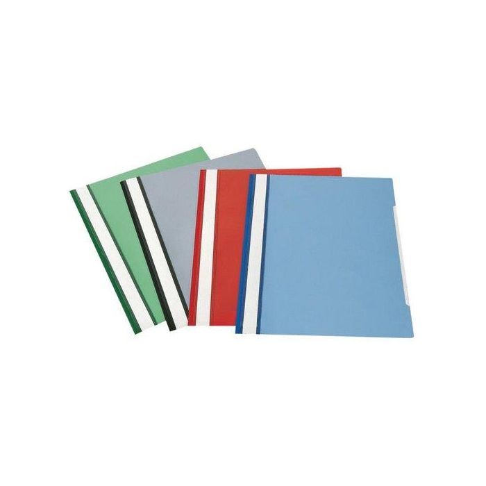 Dosier Fastener Esselte Pvc A4 Azul Marino (Set de 50)