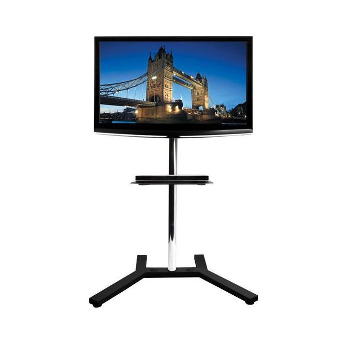 B-Tech Large AV Accessory Shelf, max 15 kg, Black 1 B-Tech Large AV Accessory Shelf, max 15 kg, Black 1