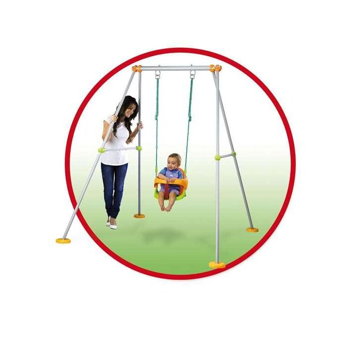 Smoby Columpio de Metal 180x164x168 cm para Niños de 1 a 4 Años 4