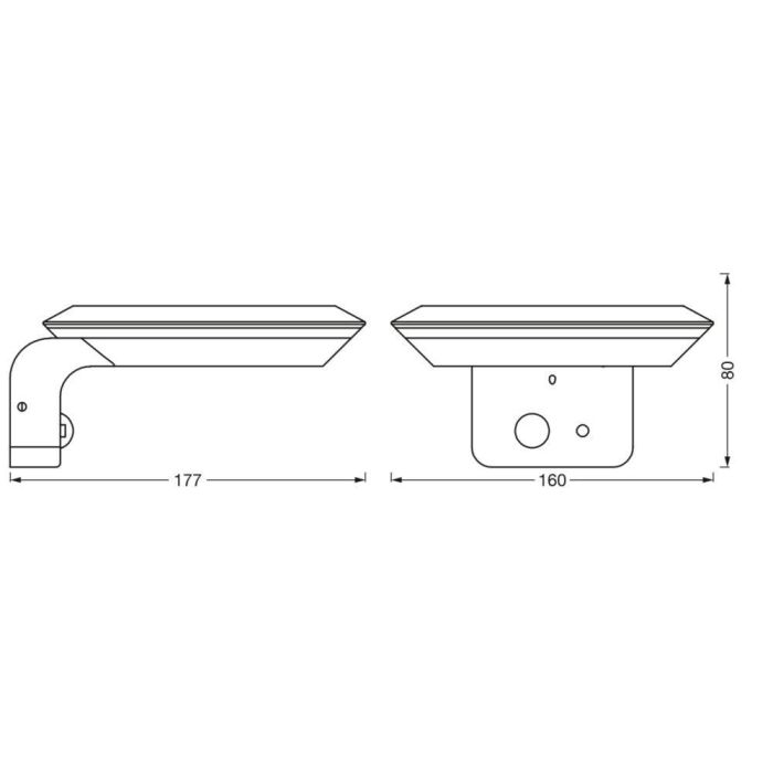 Ledvance LVE-4058075763210 Luminaria LED Exterior Endura Style Solar Glow con Sensor PIR 3,6W 180Lm 3000K IP44 Blanco Cálido 2 Ledvance LVE-4058075763210 Luminaria LED Exterior Endura Style Solar Glow con Sensor PIR 3,6W 180Lm 3000K IP44 Blanco Cálido 2