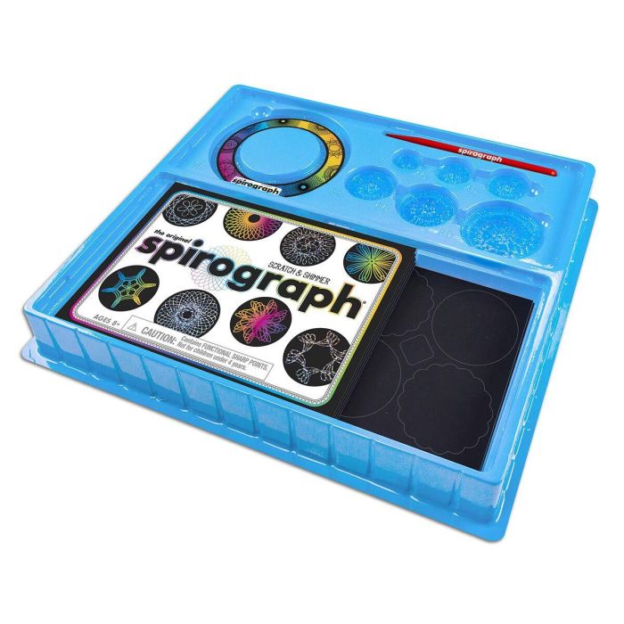 Set de Dibujo Spirograph Silverlit Negro 3 Set de Dibujo Spirograph Silverlit Negro 3