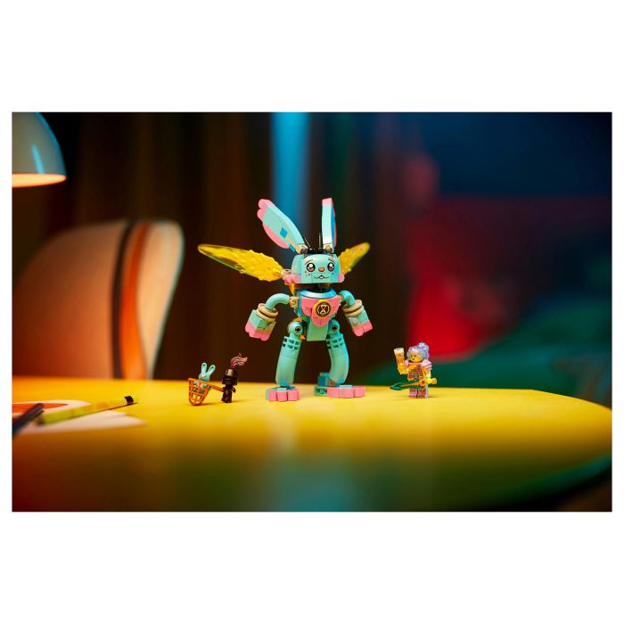 LEGO DREAMZzz Izzie y el Conejo Bunchu 71453 Set de Construcción para Niños +7 Años