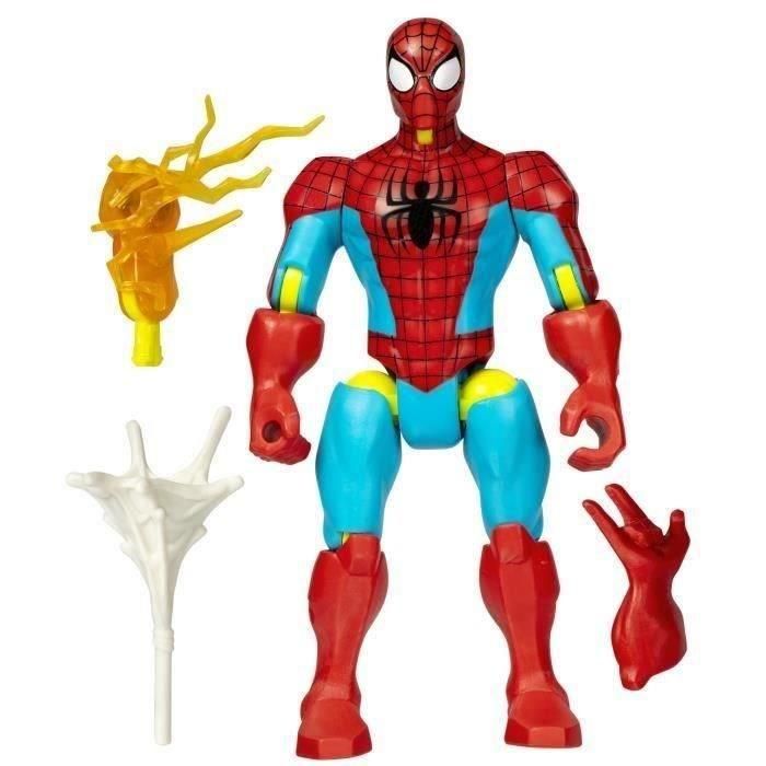 MixMashers Marvel Spider-Man, mezcla y combina figura de Spider-Man con accesorios 1