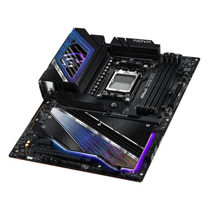 ASRock MK X870E NOVA WiFi Placa Base ATX AMD X870E Socket AM5 DDR5 Wi-Fi 7 90-MXBPX0-A0UAYZ 5