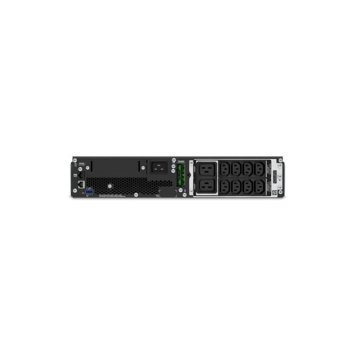 APC Smart-UPS On-Line SRT3000RMXLI, sistema de alimentación ininterrumpida (UPS) doble conversión 3 kVA 2700 W, montaje en rack 2U 1 APC Smart-UPS On-Line SRT3000RMXLI, sistema de alimentación ininterrumpida (UPS) doble conversión 3 kVA 2700 W, montaje en rack 2U 1