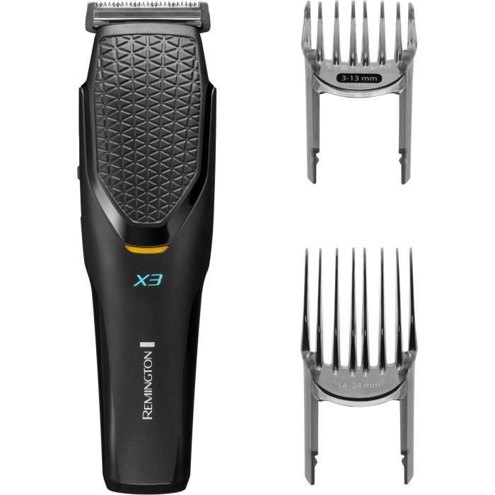 Remington Power X Series X3 Cortapelos con Motor Profesional y Cuchillas de Acero Japonés, Batería 45 min - REM1702487730874