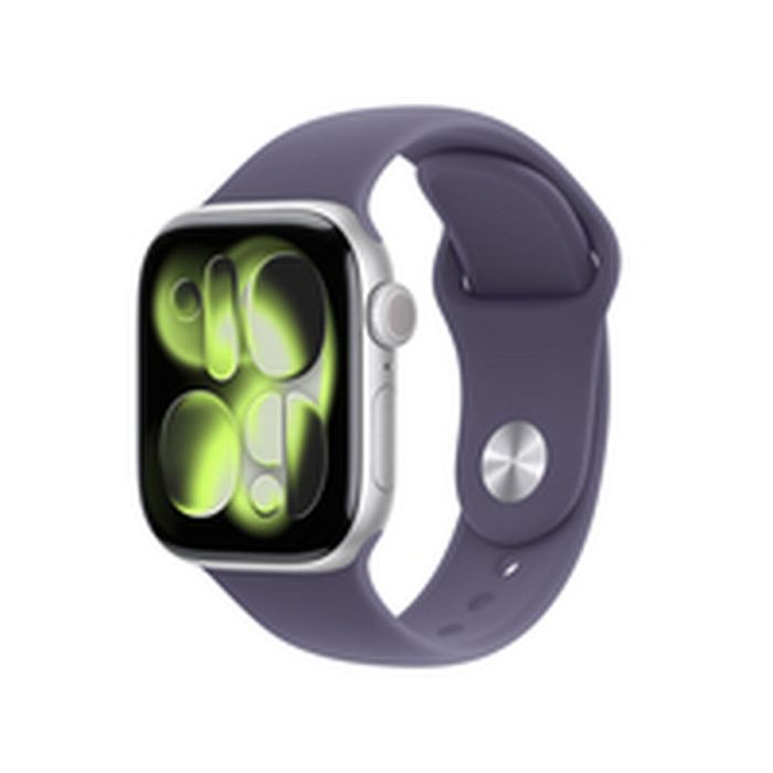 Apple Watch Series 11 Aluminio 42mm Plata con Correa Deportiva Nebelviolett S/M 8