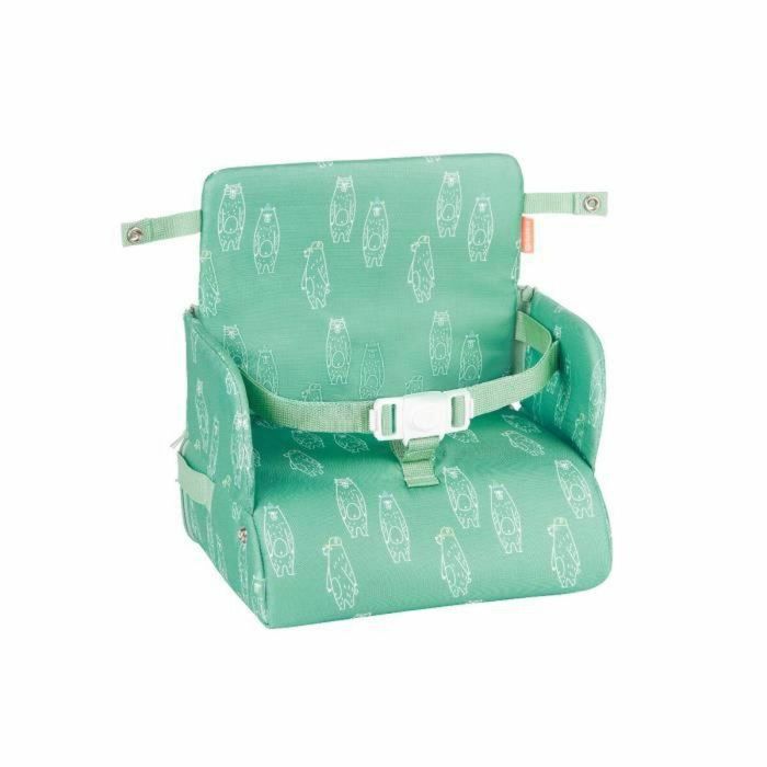 Badabulle Nomadic Booster Silla Elevador de Viaje Plegable Compacto Universal Bebé 6-36 meses, Arnés 3 Puntos, Diseño Oso 0 Badabulle Nomadic Booster Silla Elevador de Viaje Plegable Compacto Universal Bebé 6-36 meses, Arnés 3 Puntos, Diseño Oso 0