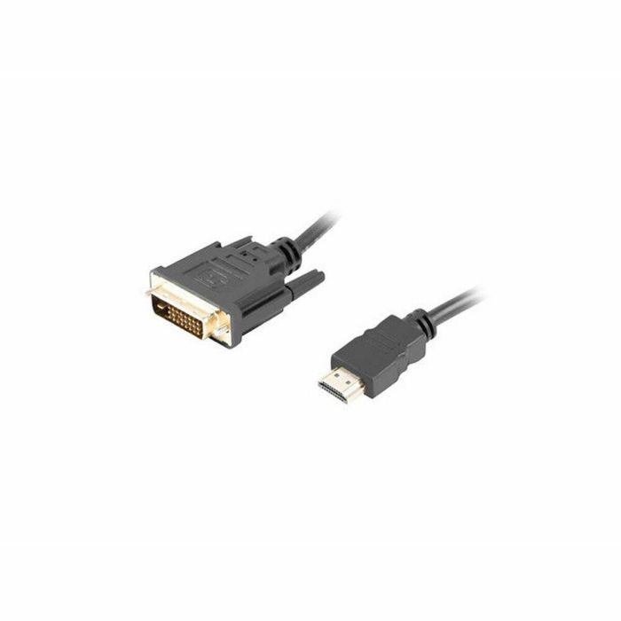 Adaptador HDMI a DVI Lanberg CA-HDDV-20CU-0018-BK