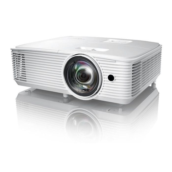 Optoma Proyector W309ST Tiro Corto 3800 Lúmenes WXGA HDMI-VGA Blanco